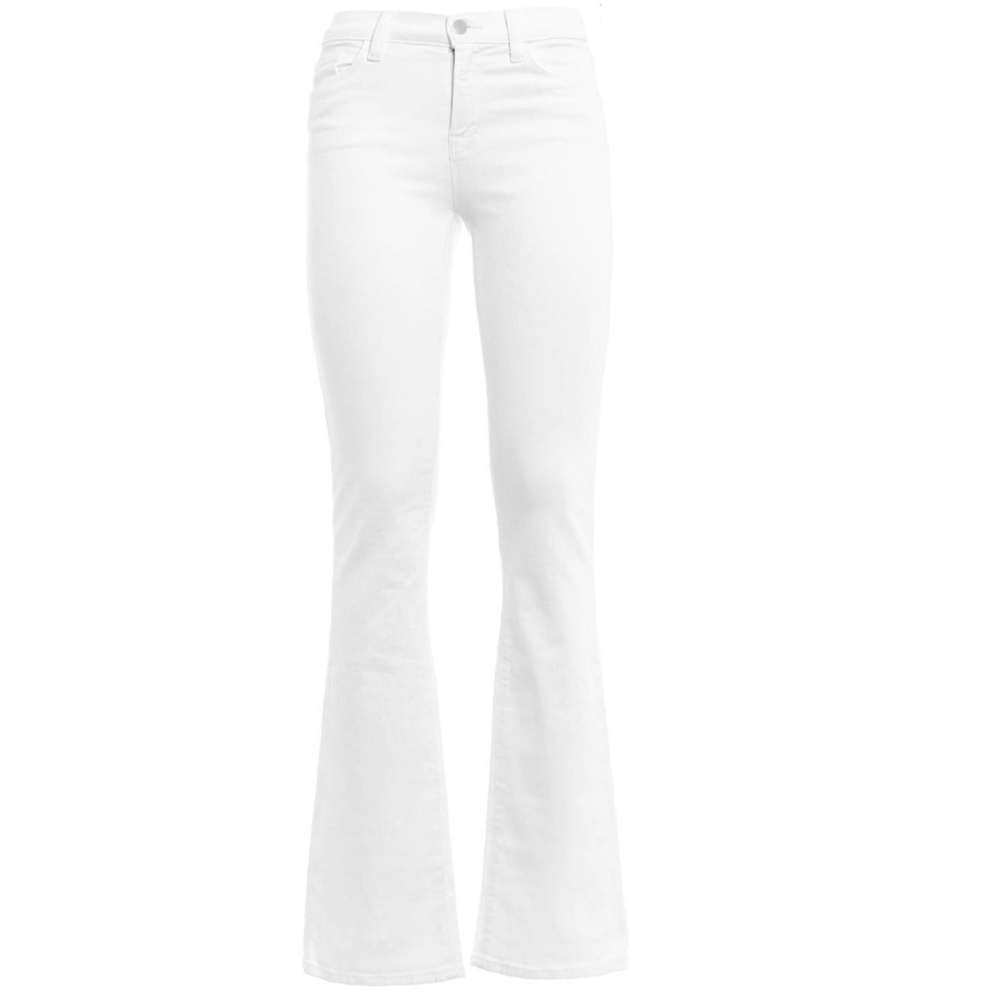 JBRAND "brya" flare white jeans 26 bootcut midrise